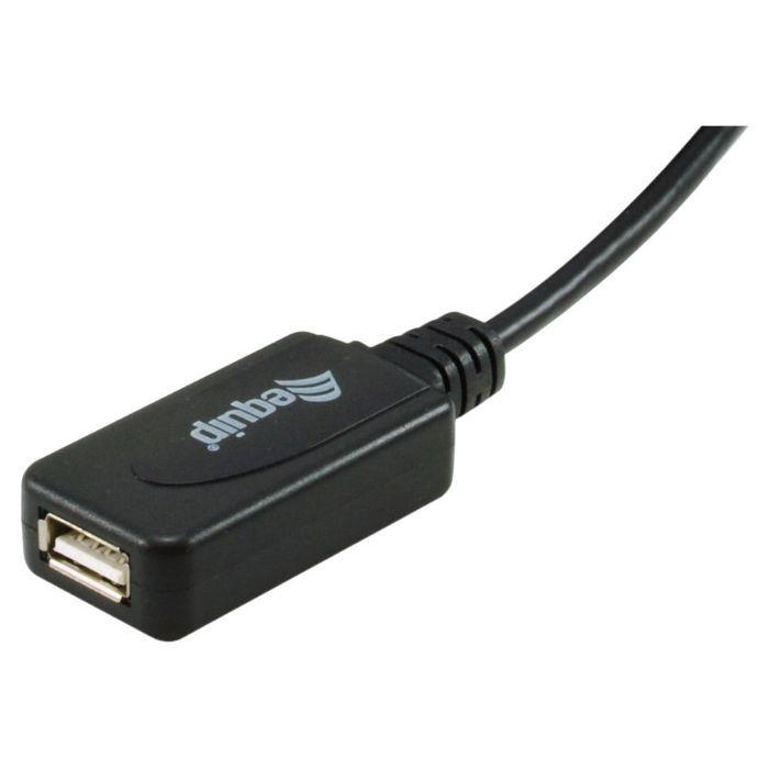 Cabo de Extensão USB Ativo EQUIP 133311 (15 m - USB-A macho - USB-A fêmea - Preto) — miniatura 3