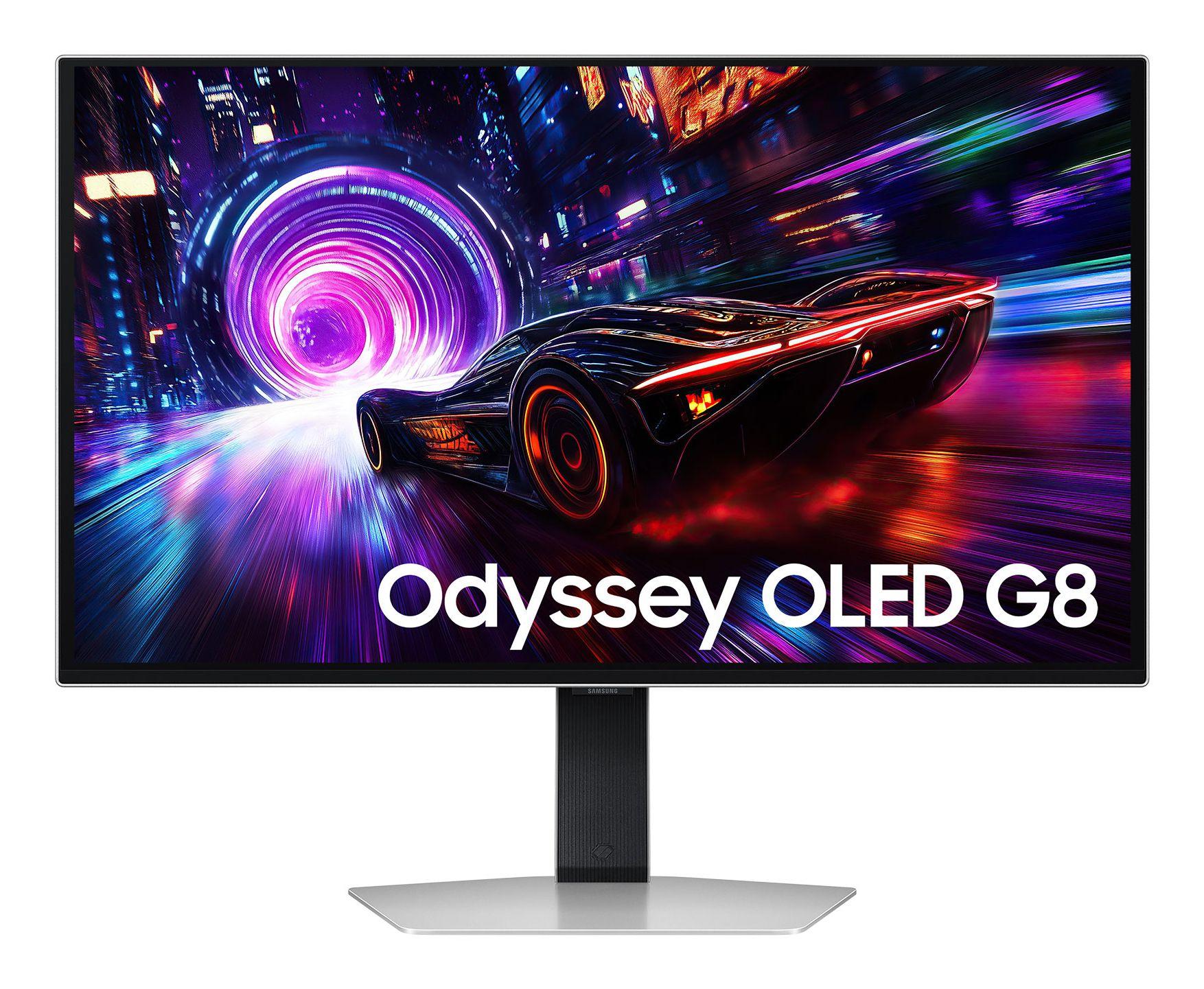 Monitor SAMSUNG Odyssey OLED G8 G81SF (27" - OLED - 240 Hz - Prateado)