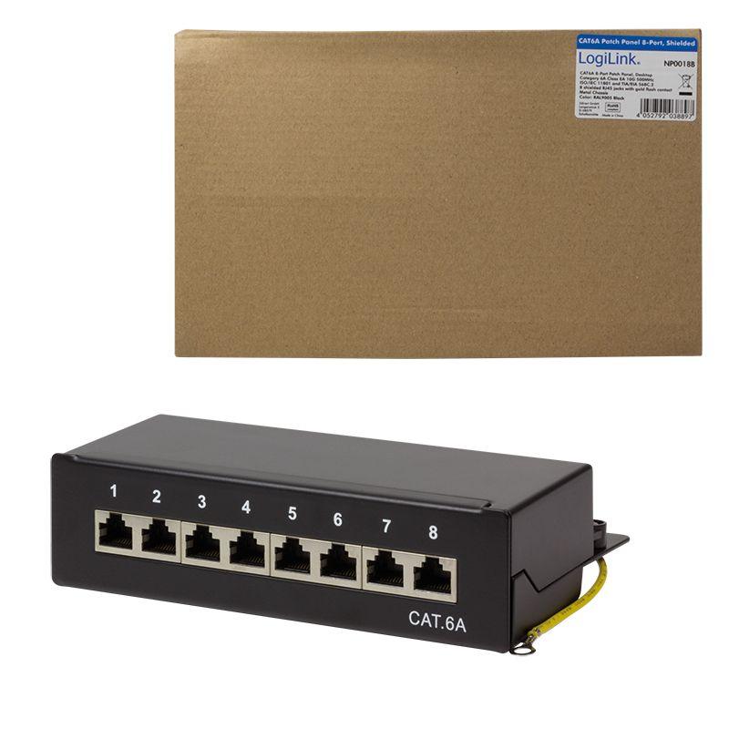 Painel de Patch LOGILINK NP0018B (Preto), miniatura 7