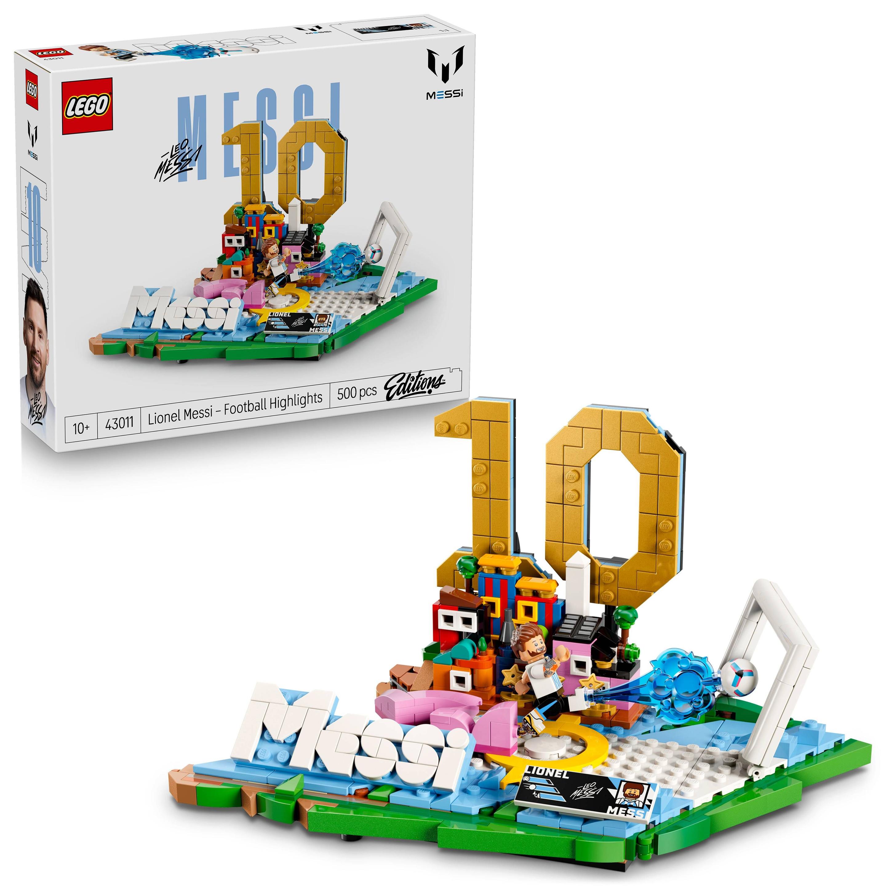 LEGO 43011 Editions Lionel Messi - Destaques do Futebol (10+ anos - 500 peças), miniatura 3