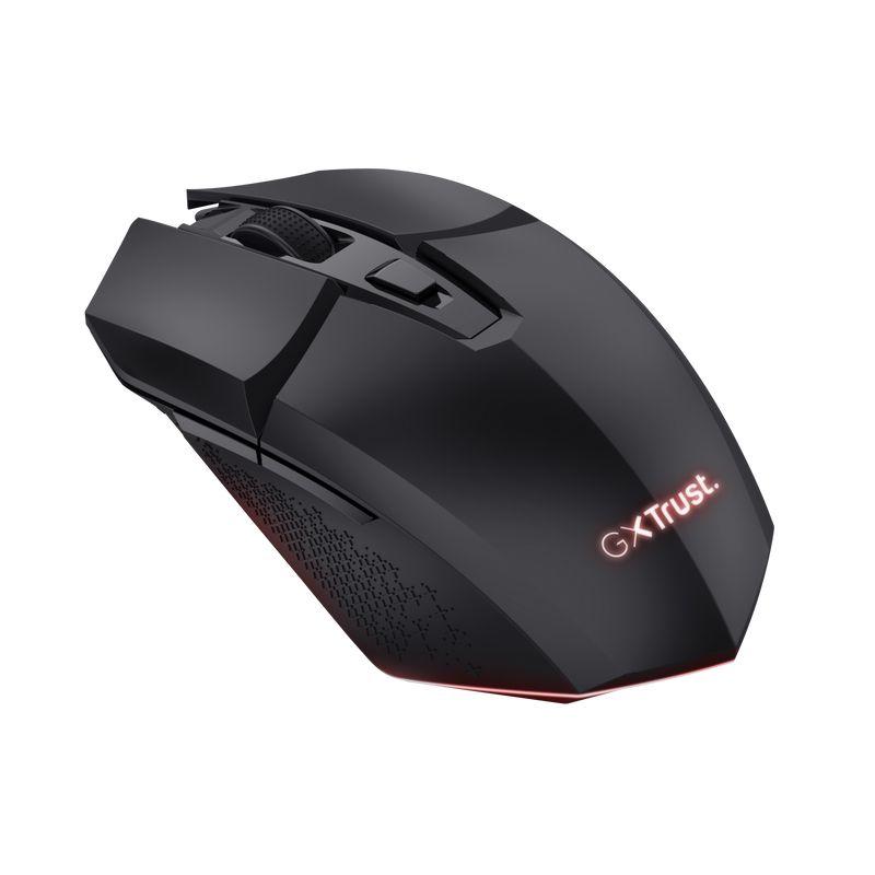 Rato TRUST GXT 110 Felox (Ambidestro - 4800 DPI - Ótico - Preto), miniatura 2