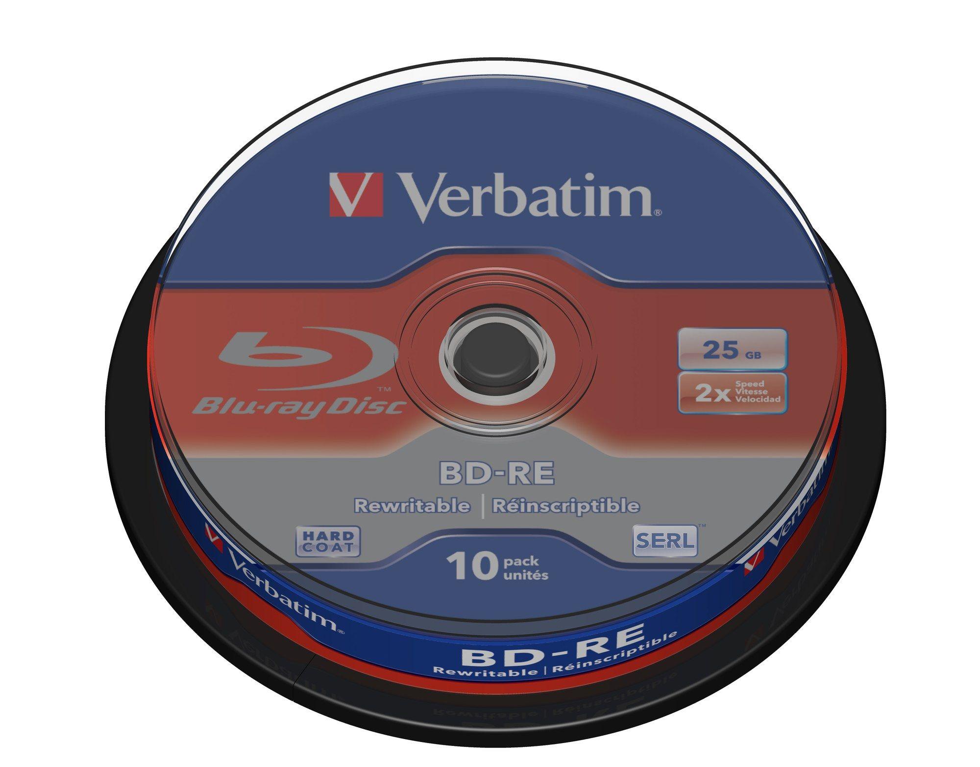 Disco Blu-ray Regravável VERBATIM 43694 (Branco) — miniatura 3