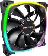 Ventoinha MONTECH AX140 PWM (ARGB - Preto)