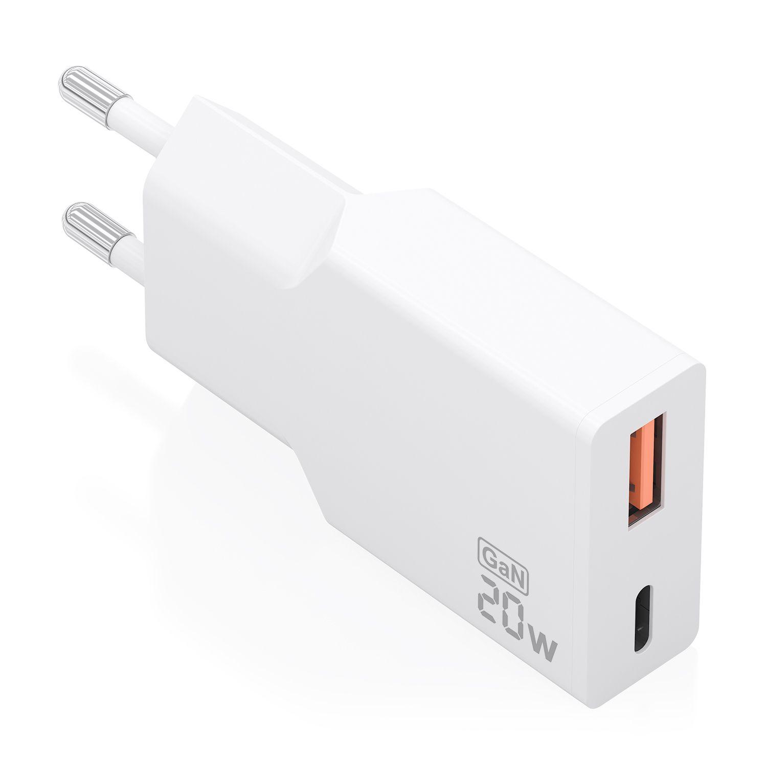 Carregador de Parede AISENS A110-0998 (20 W - Branco)