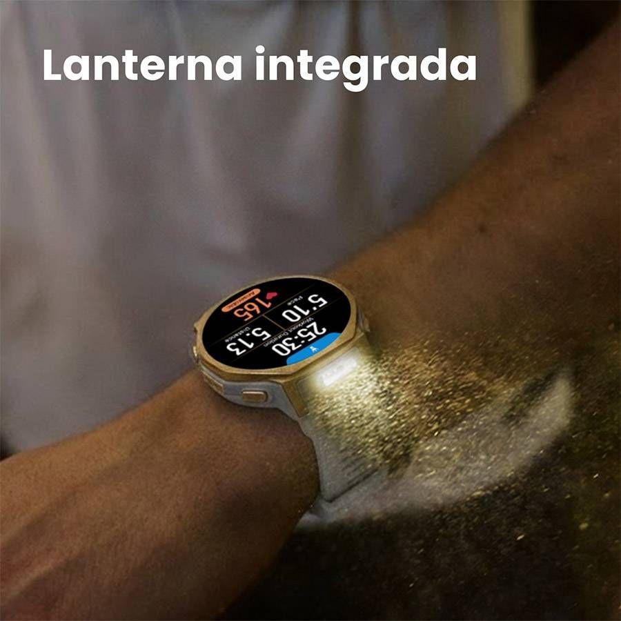 Smartwatch AMAZFIT T-Rex 3 Pro (Polímero e titânio - Preto Tático), miniatura 4