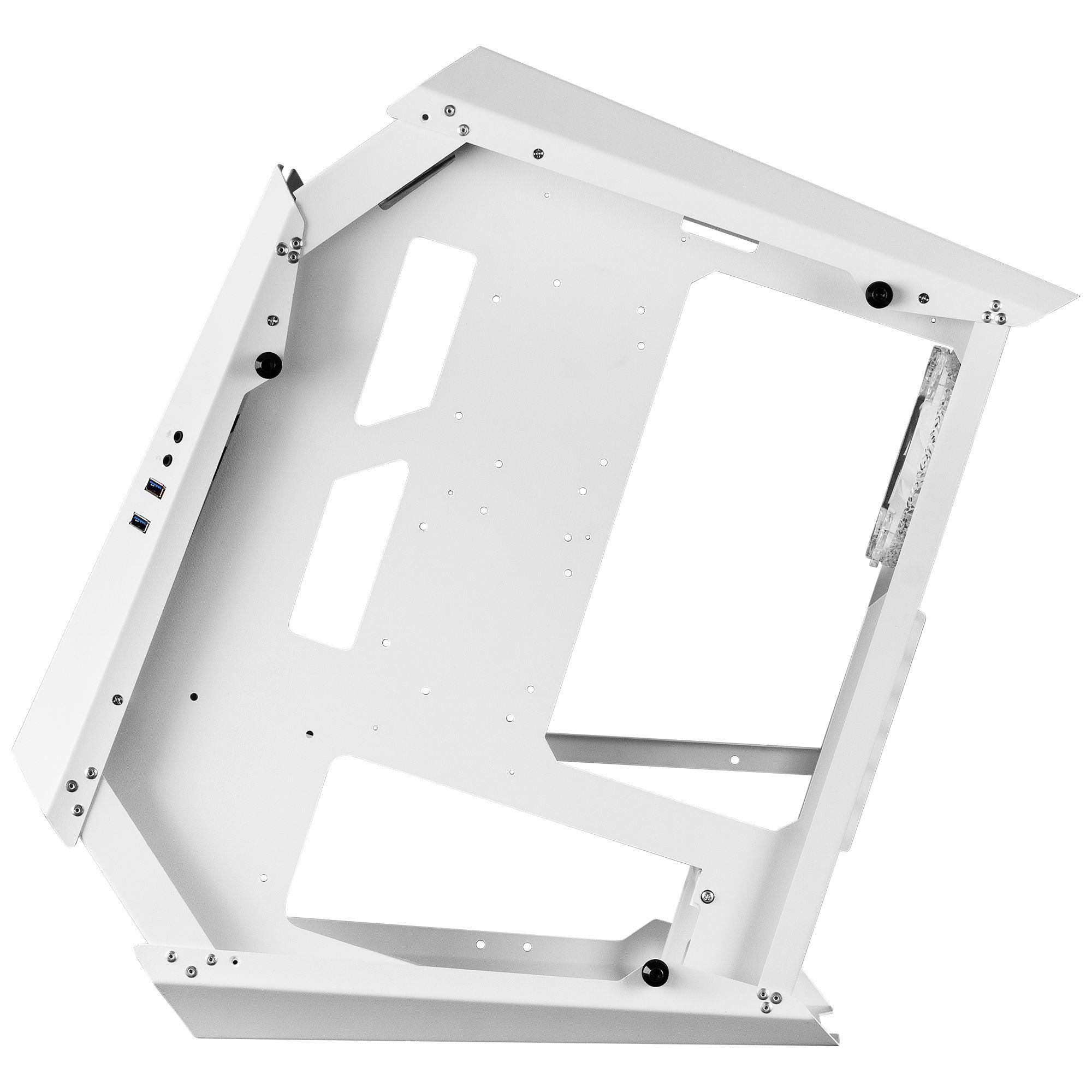 Caixa ATX MARS GAMING MC51W (ATX, Micro ATX, Mini-ITX - 2,5" - ATX, Mini-ITX - Branco) — miniatura 10