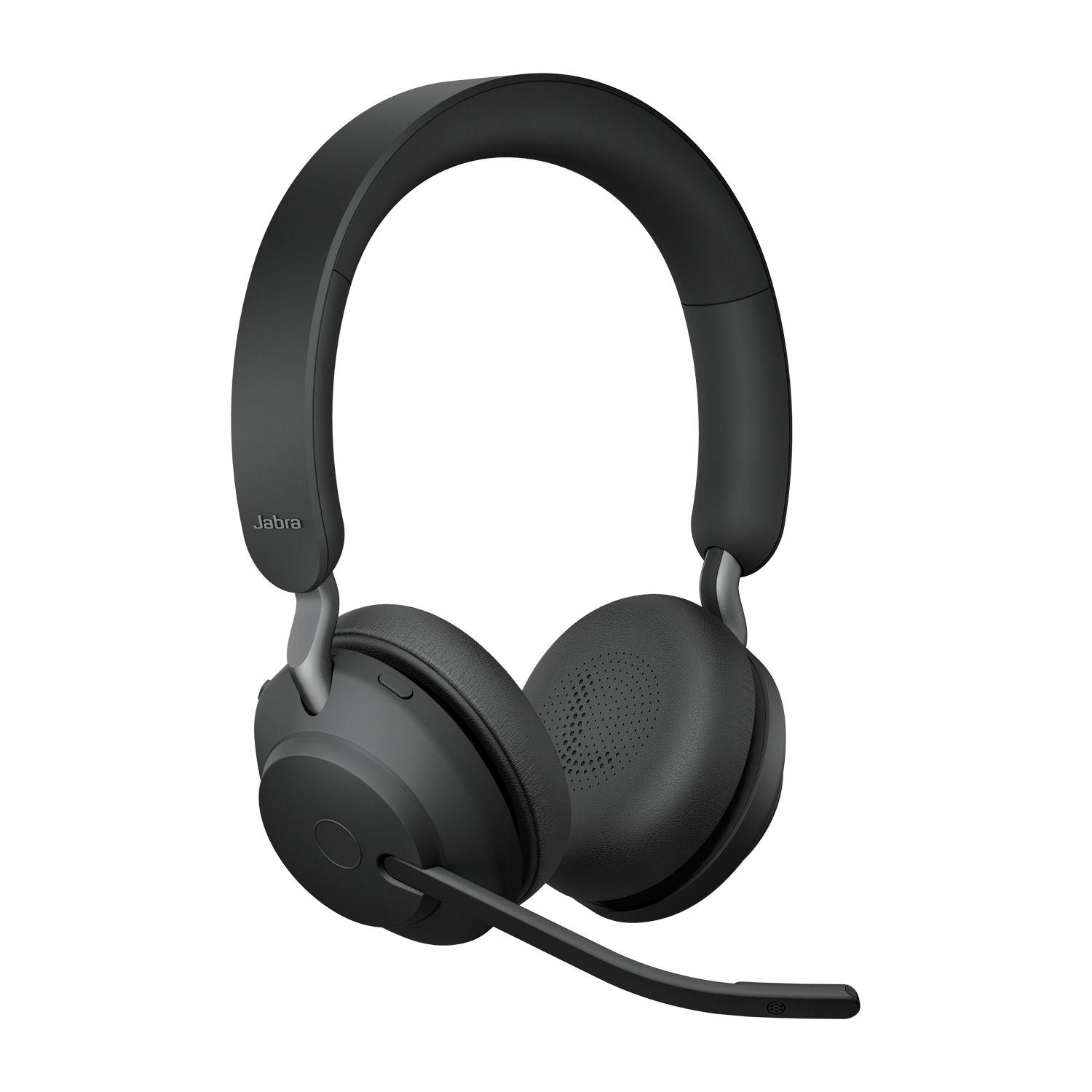Headset JABRA Evolve2 65 UC Stereo (Binaural - Sem fios - Sobre a orelha - Preto) — miniatura 3