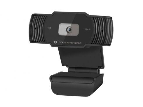 Webcam CONCEPTRONIC AMDIS04B (USB 2.0 - Preto)