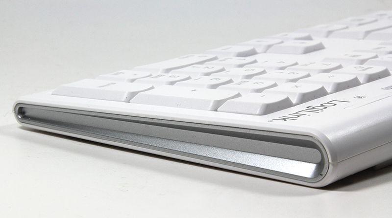 Conjunto de Teclado e Rato LOGILINK ID0104W (Alemão - Tamanho completo - USB - Branco) — miniatura 8