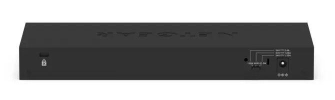 Switch NETGEAR GS308LP-100EUS (Gigabit Ethernet - 10, 100, 1000 Mbit/s - 0,192 MB - Preto) — miniatura 4