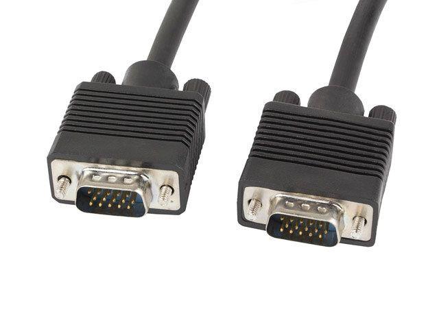 Cabo VGA LANBERG CA-VGAC-10CC-0100-B (10 m - Preto)