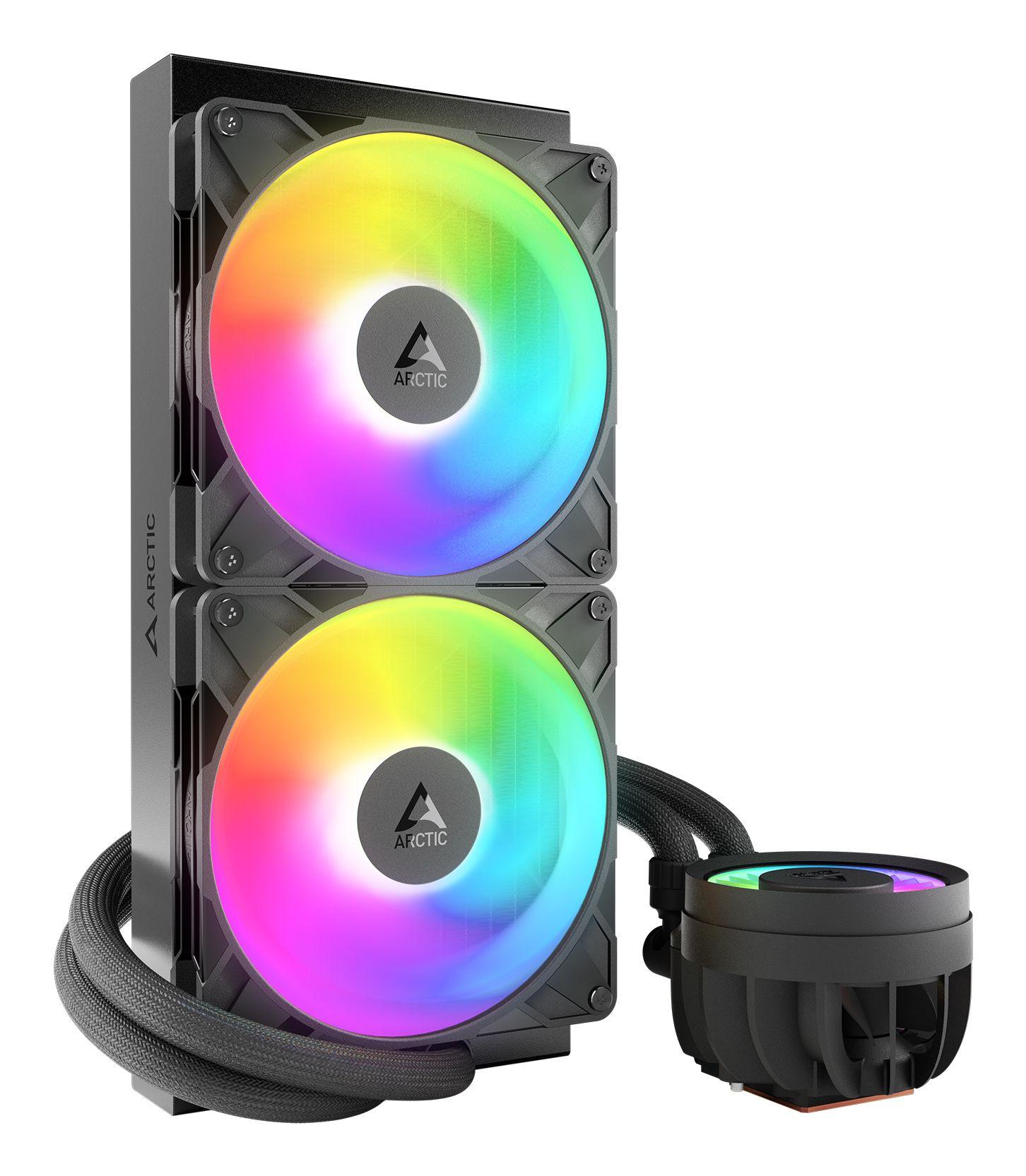 Water Cooler CPU ARCTIC Liquid Freezer III Pro 280 A-RGB (LGA 1851, LGA 1700, AM4, AM5 - 140 mm - 2500 RPM - Preto) — miniatura 2