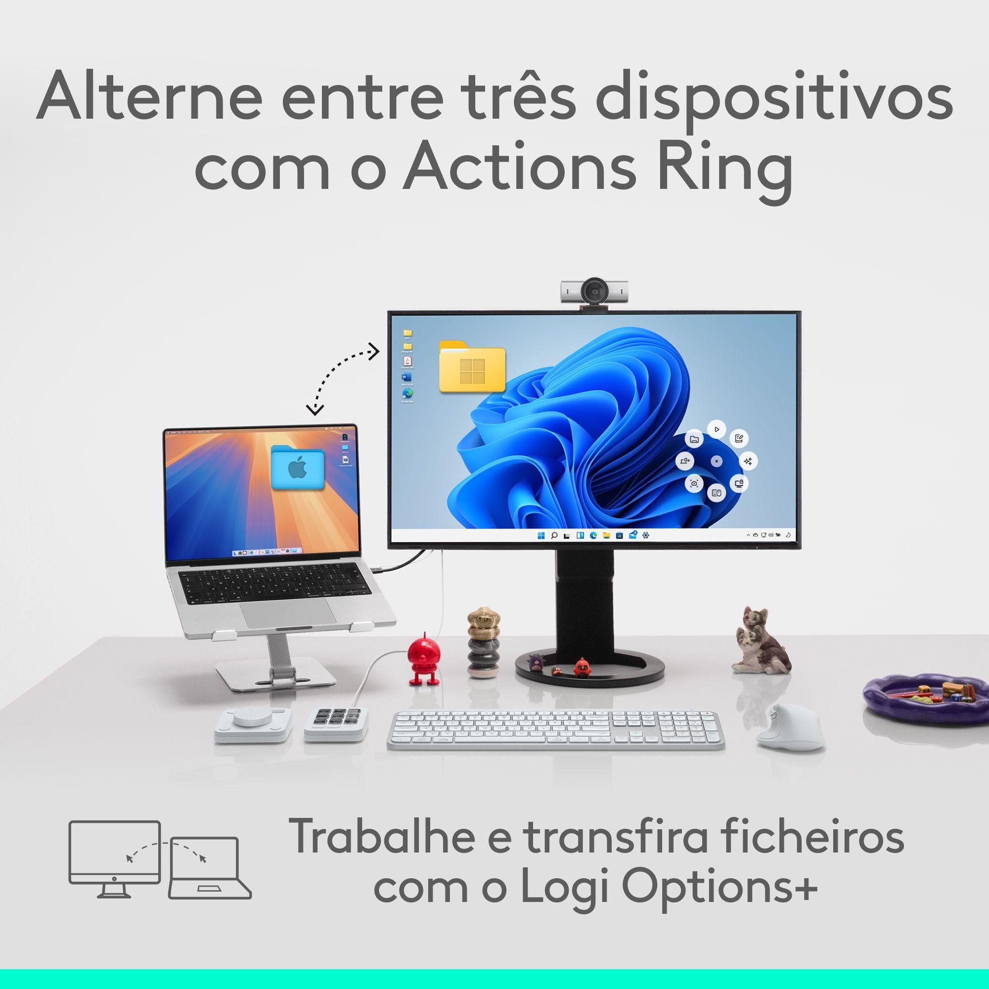 Rato LOGITECH MX Master 4 (Mão direita - 8000 DPI - Laser - Grafite) — miniatura 23