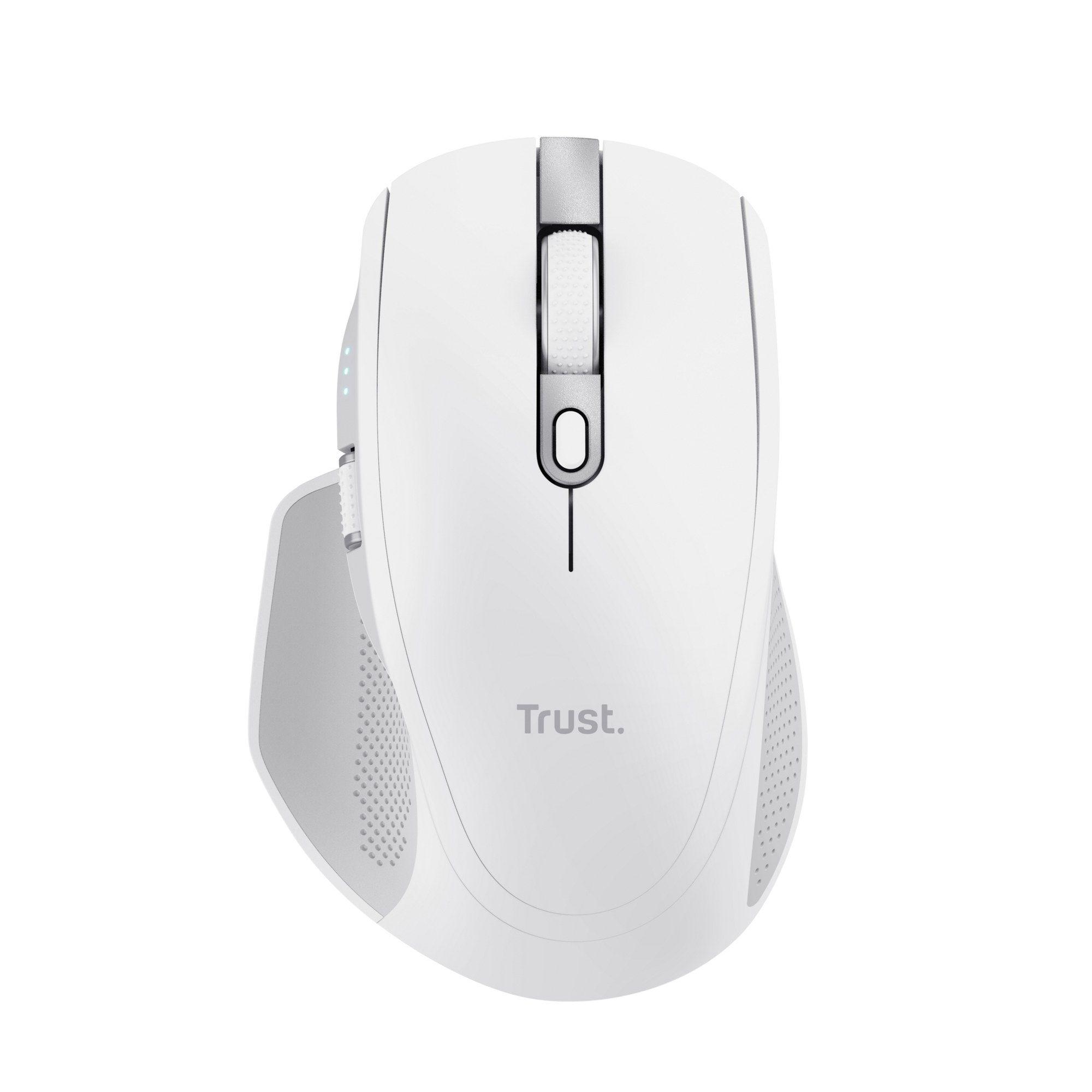 Rato TRUST Ozaa+ (Mão direita - 3200 DPI - Ótico - Branco), miniatura 4