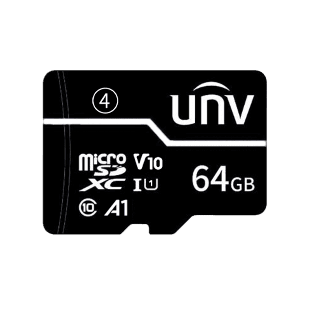 Cartão de Memória UNIVIEW UV-TF-64G-T-C (64GB - Até 75MB/s)
