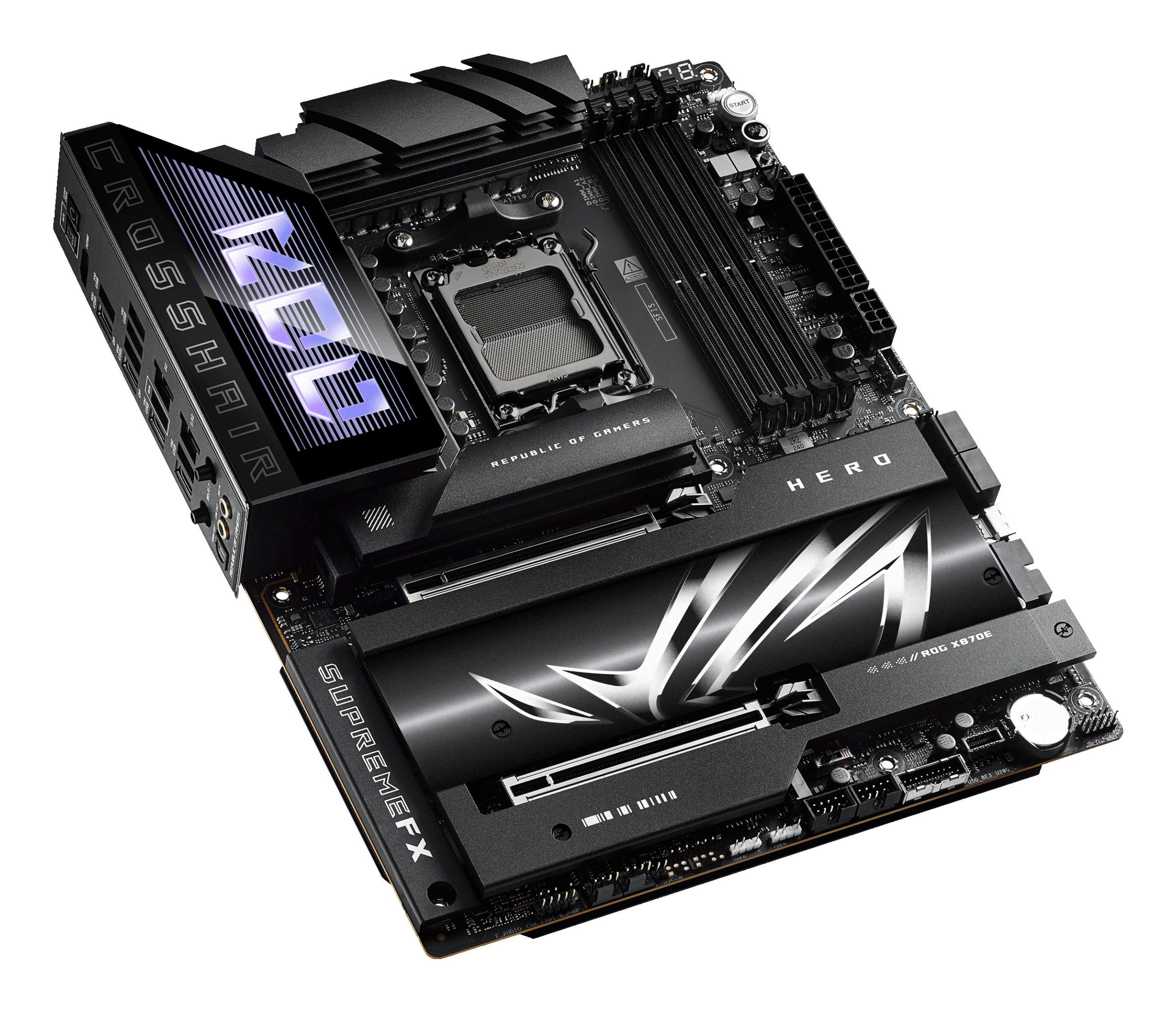 Motherboard ASUS ROG Crosshair X870E Hero (AM5 - ATX - PC), miniatura 6