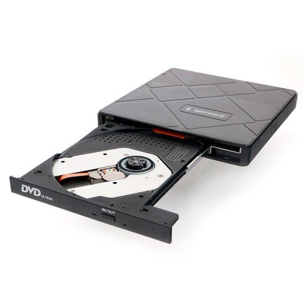Unidade Óptica Externa GEMBIRD DVD-USB-04 (Preto) — miniatura 5