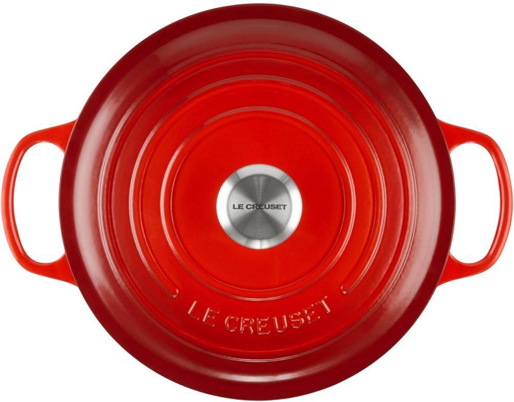 Tacho Redondo LE CREUSET Signature 21177260602430 (Ferro fundido - 26 cm - Vermelho) — miniatura 2