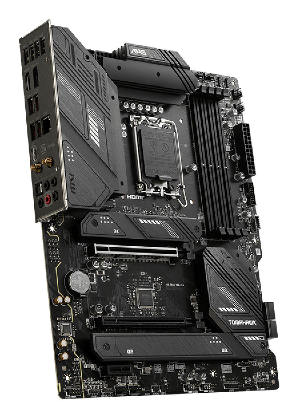 Motherboard MSI MAG B760 TOMAHAWK WIFI (LGA 1700 - ATX - Duplo canal - Preto), miniatura 4