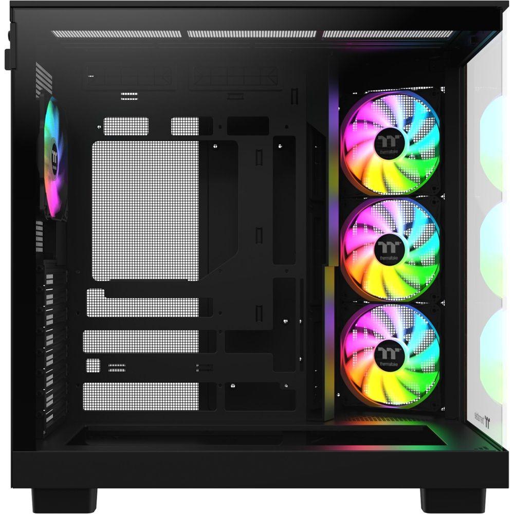 Caixa PC THERMALTAKE View 380 XL WS ARGB (ATX, micro ATX, Mini-ITX - PS2 - 2.5" - Preto) — miniatura 3