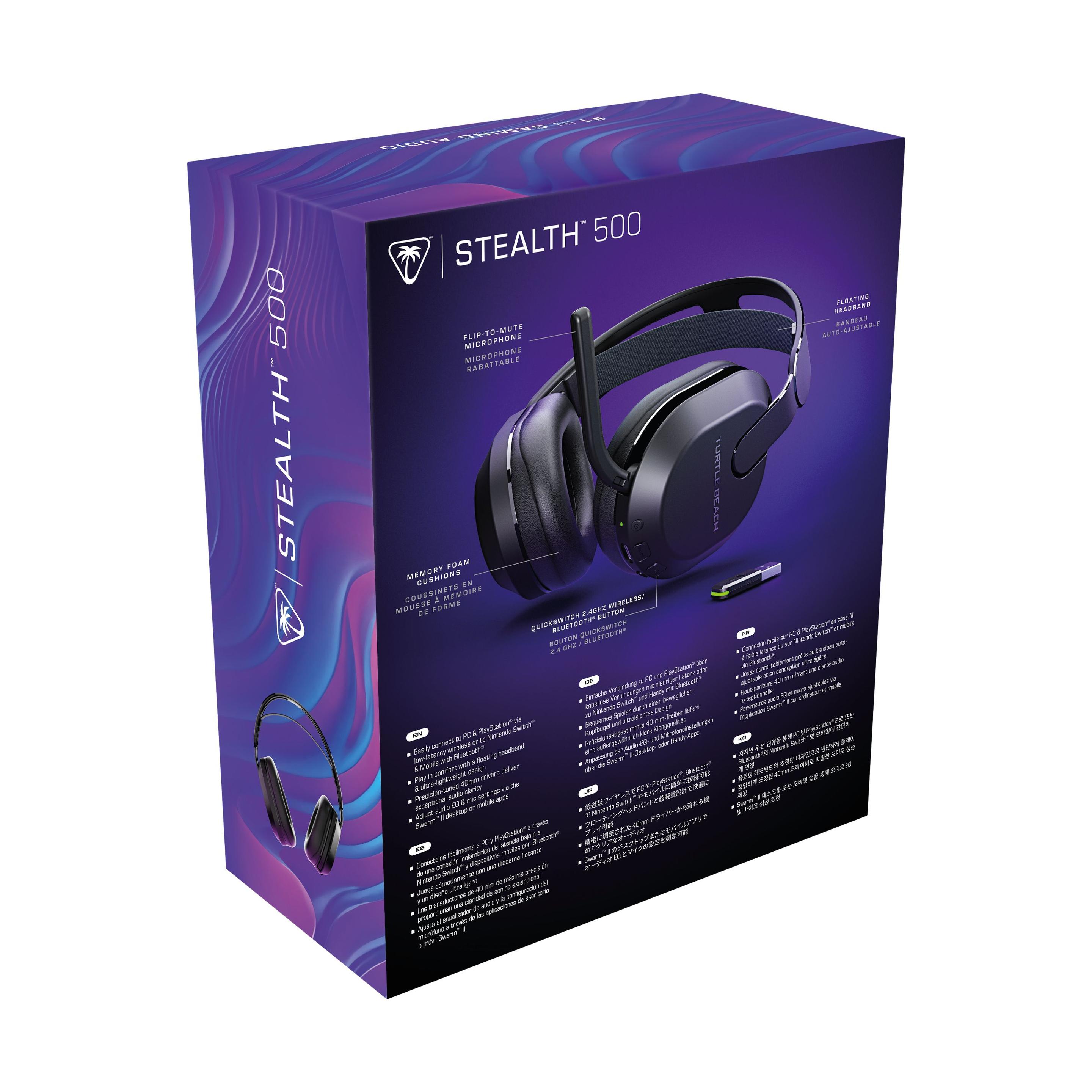 Headset Gaming TURTLE BEACH Stealth 500 (Binaural - Sem fios - Circum-aural - Preto), miniatura 11