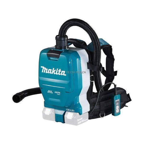 Aspirador de Mochila MAKITA DVC261ZX15 (2 l - Preto e Azul)