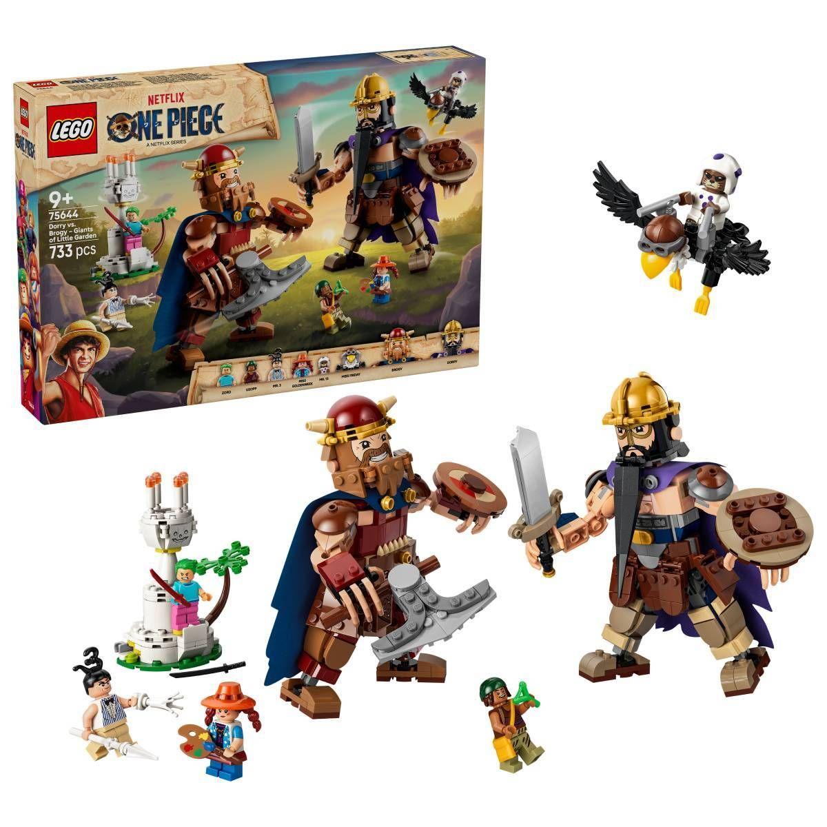 LEGO 75644 One Piece Dorry contra Brogy – Gigantes de Little Garden (9+ anos - 733 peças), miniatura 3