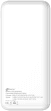 Bateria Externa LEOTEC LEPOW20W22W (USB Type-C para USB Type-C - Universal - USB-C para USB-C - Branco)