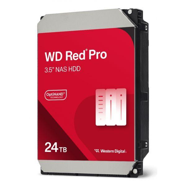 Disco Rígido Interno WESTERN DIGITAL Red Pro WD241KFGX (24 TB - 3,5" - SATA - Vermelho) — miniatura 3
