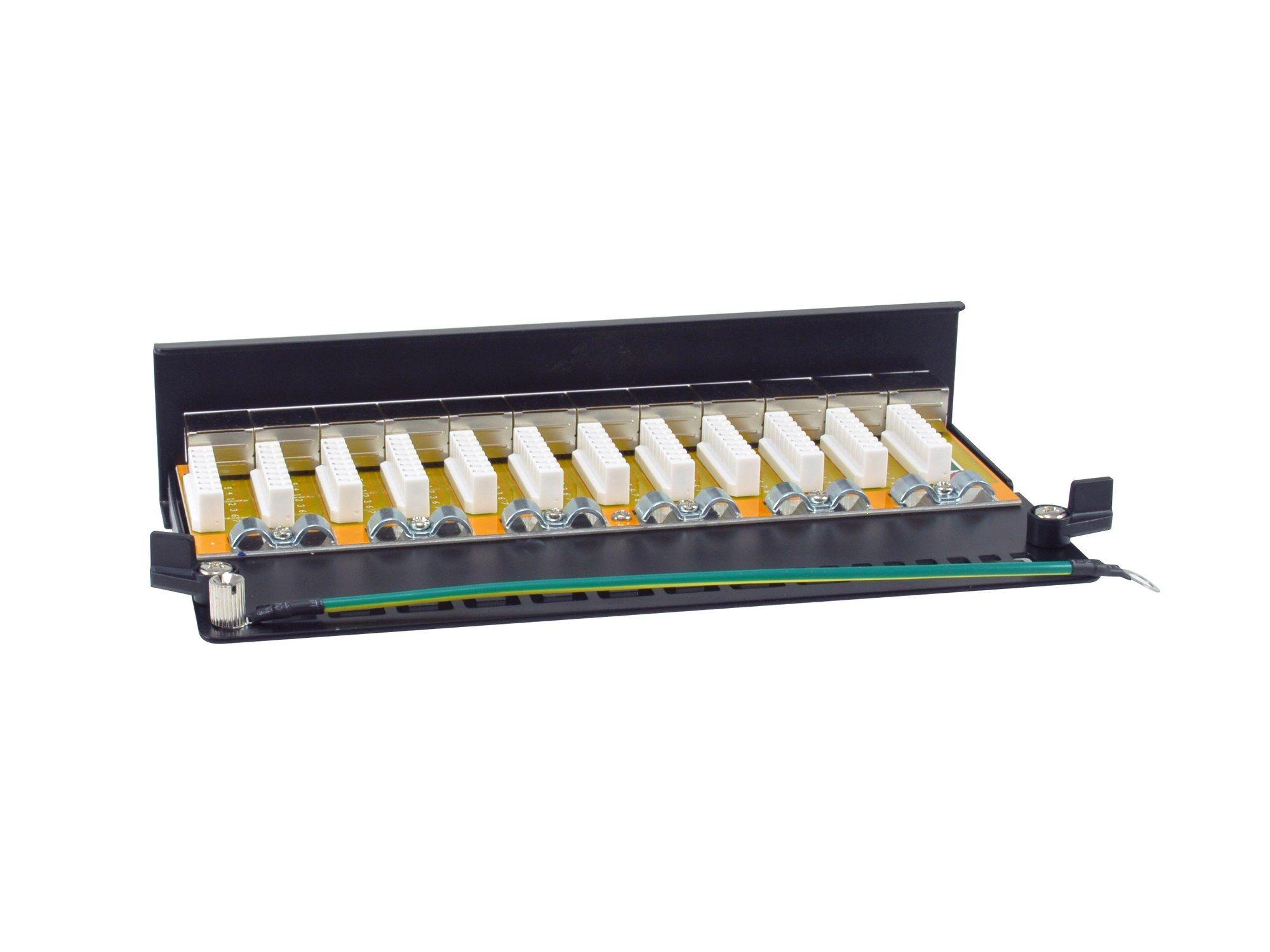 Painel de Patch EQUIP 326622 (12 Portas - Cat6a FTP - 1HE - Preto) — miniatura 5