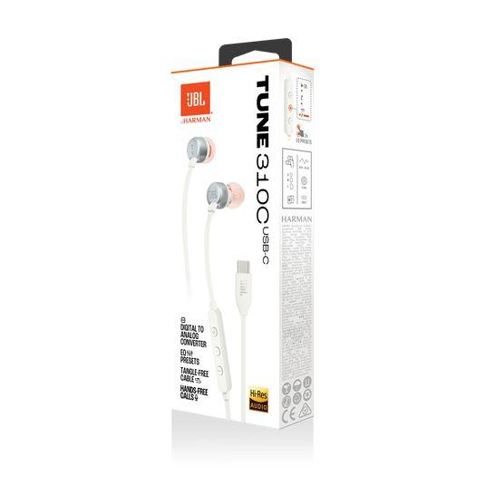 Auscultadores JBL Tune 310C (Binaural - Com fios - Intra-aural - Branco), miniatura 8