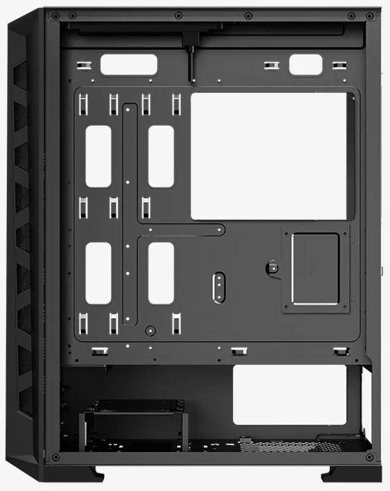 Caixa PC HIDITEC MH12 Glass (ATX, EATX, ITX, micro ATX - Tower - ATX, E-ATX, ITX, Micro ATX - Preto) — miniatura 5