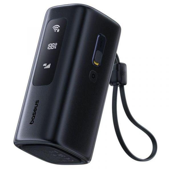 Bateria Externa BASEUS EnerGeek GX11 (20000mAh - Prateado)
