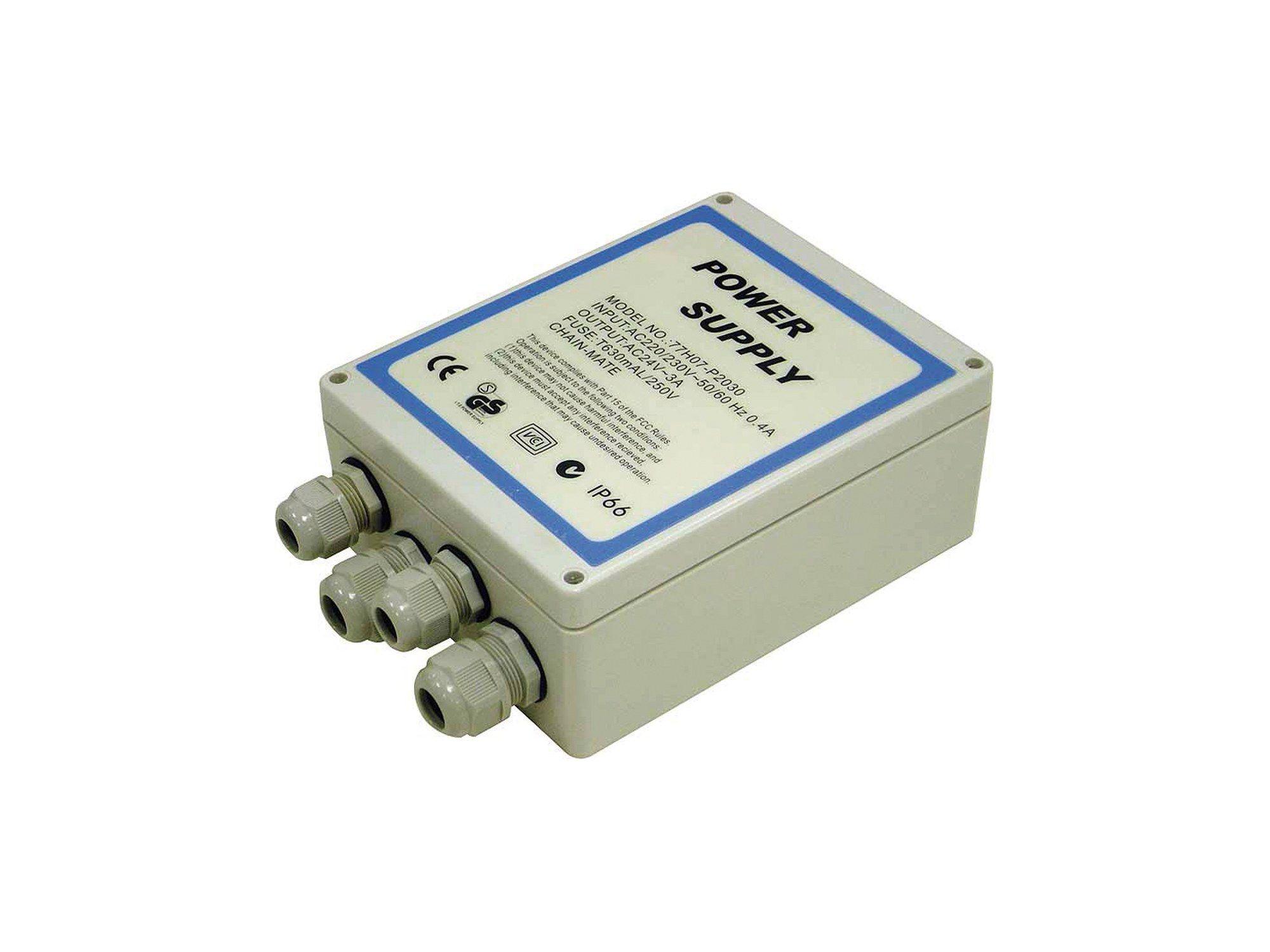 Transformador de Alimentação Exterior LEVELONE CAS-3292 (1 A - 3 A - 24 V - Cinzento)
