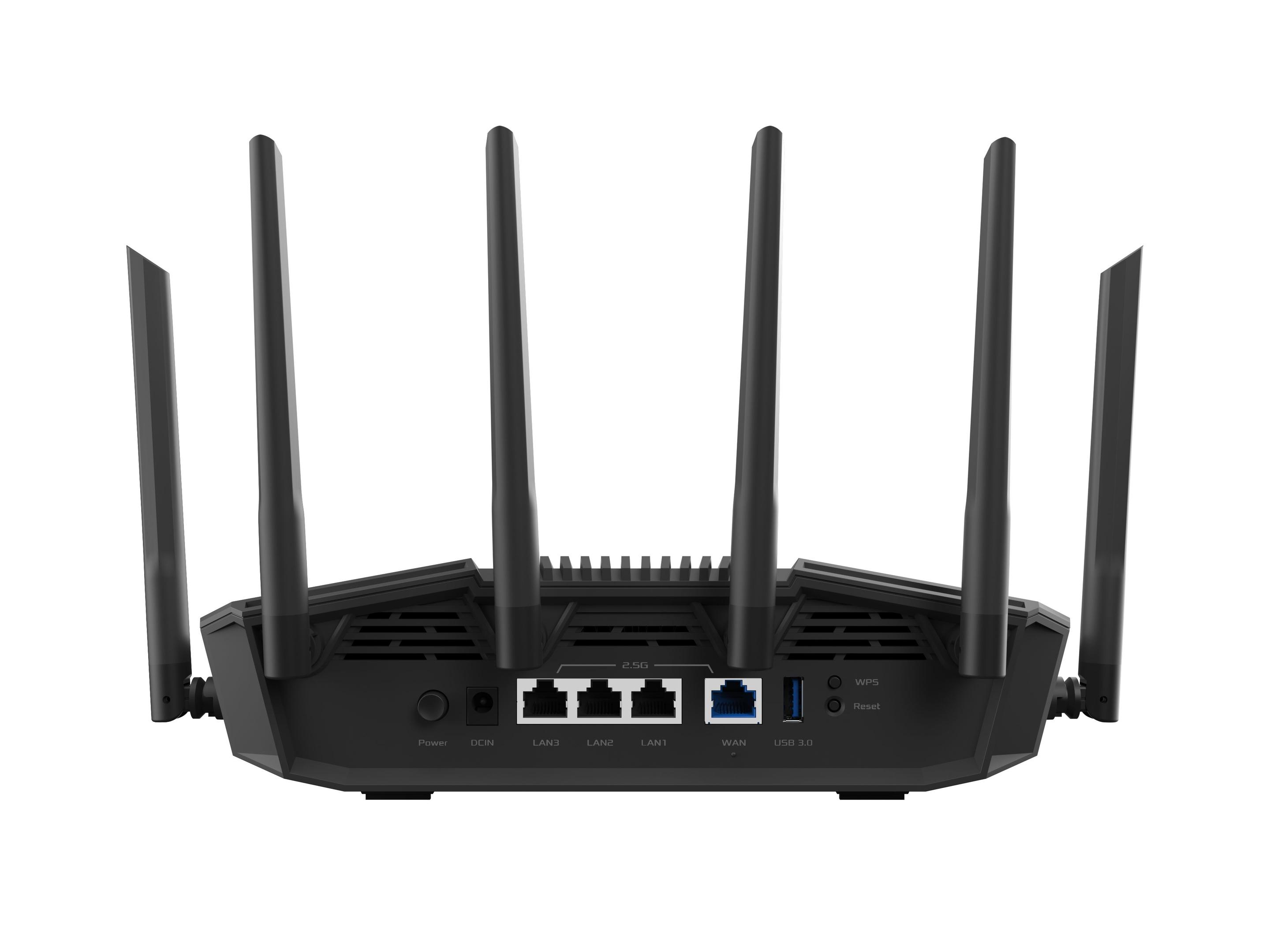 Router ASUS RT-BE90U (Wi-Fi 7 - 9400 Mbit/s - 2.5 Gigabit Ethernet - Preto) — miniatura 9
