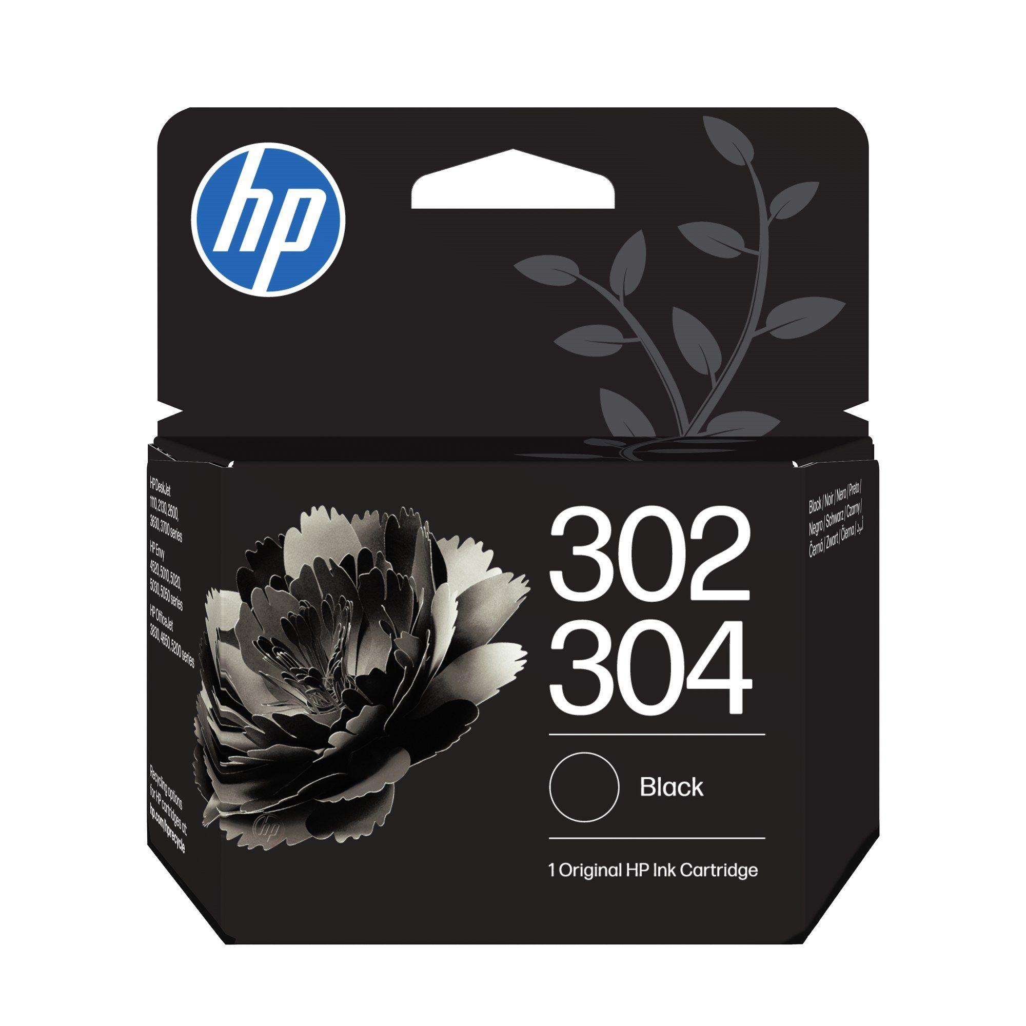 Tinteiro HP 302/304 (120 páginas a preto - Preto)