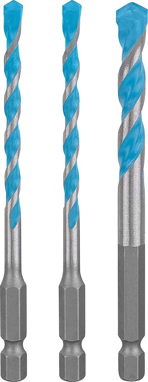 Conjunto de Brocas BOSCH Expert HEX-9 MultiConstruction (3 Brocas - 5/6/8 mm - 100 mm)
