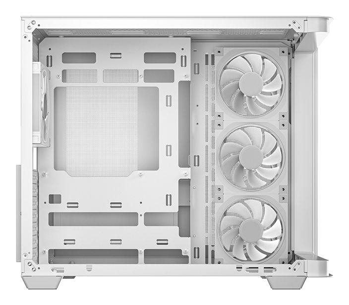 Caixa PC DEEPCOOL CG530U 4F (ATX, ITX, micro ATX - Torre - ATX, Micro ATX, Mini ITX - Branco) — miniatura 3