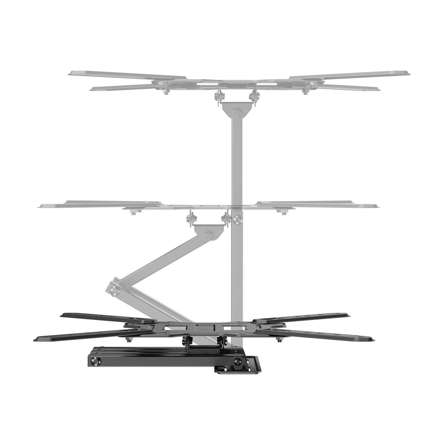 Suporte de Parede para TV AISENS WT65TSE-417 (200 x 200 mm - 100 x 100 mm - 165,1 cm - Preto), miniatura 3