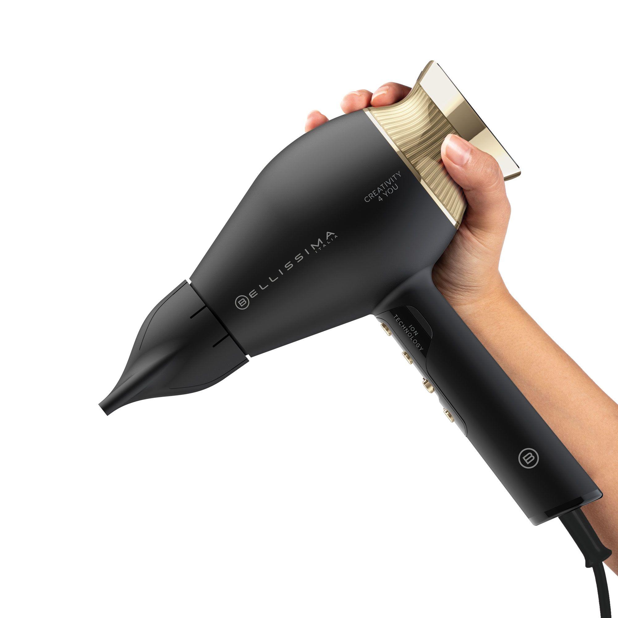 Secador de Cabelo BELLISSIMA Creativity 4 You S0701 (Preto e Dourado) — miniatura 3