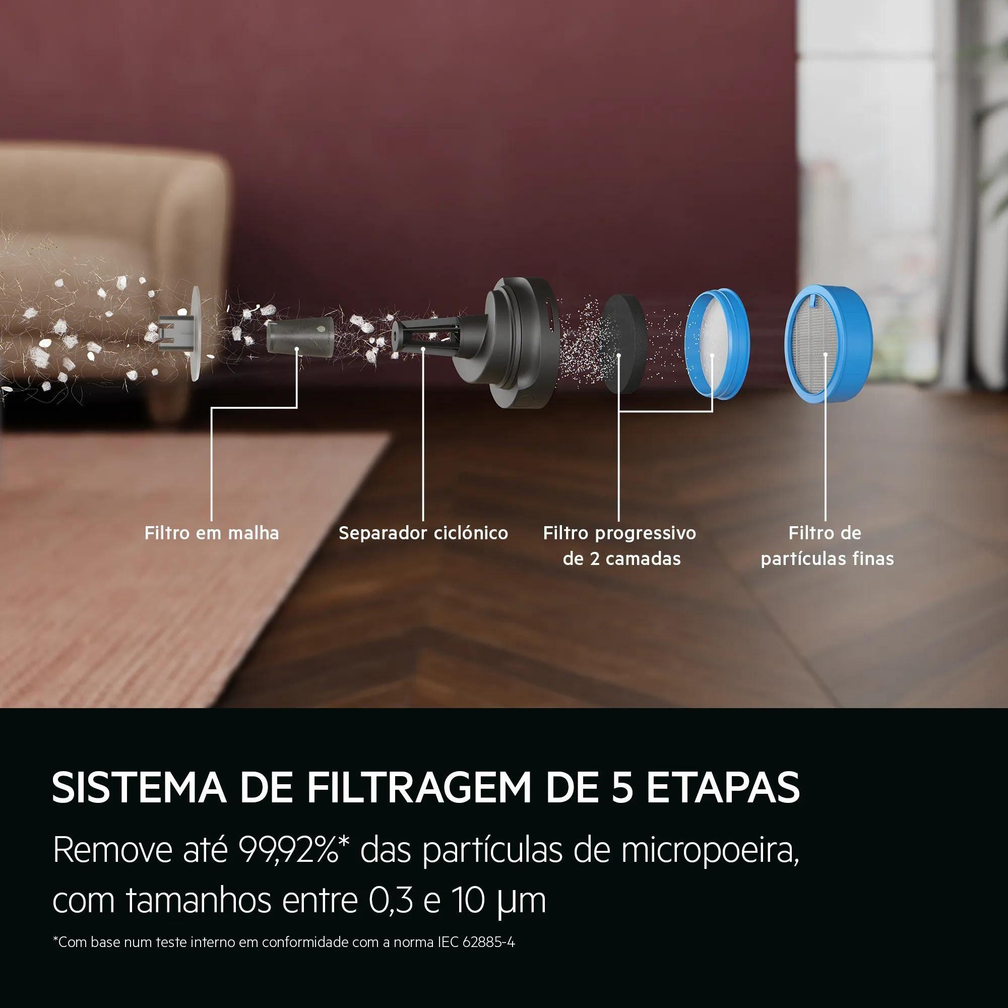 Aspirador Vertical AEG AP61CB21SH (Altura 106 cm - Preto/Branco), miniatura 22