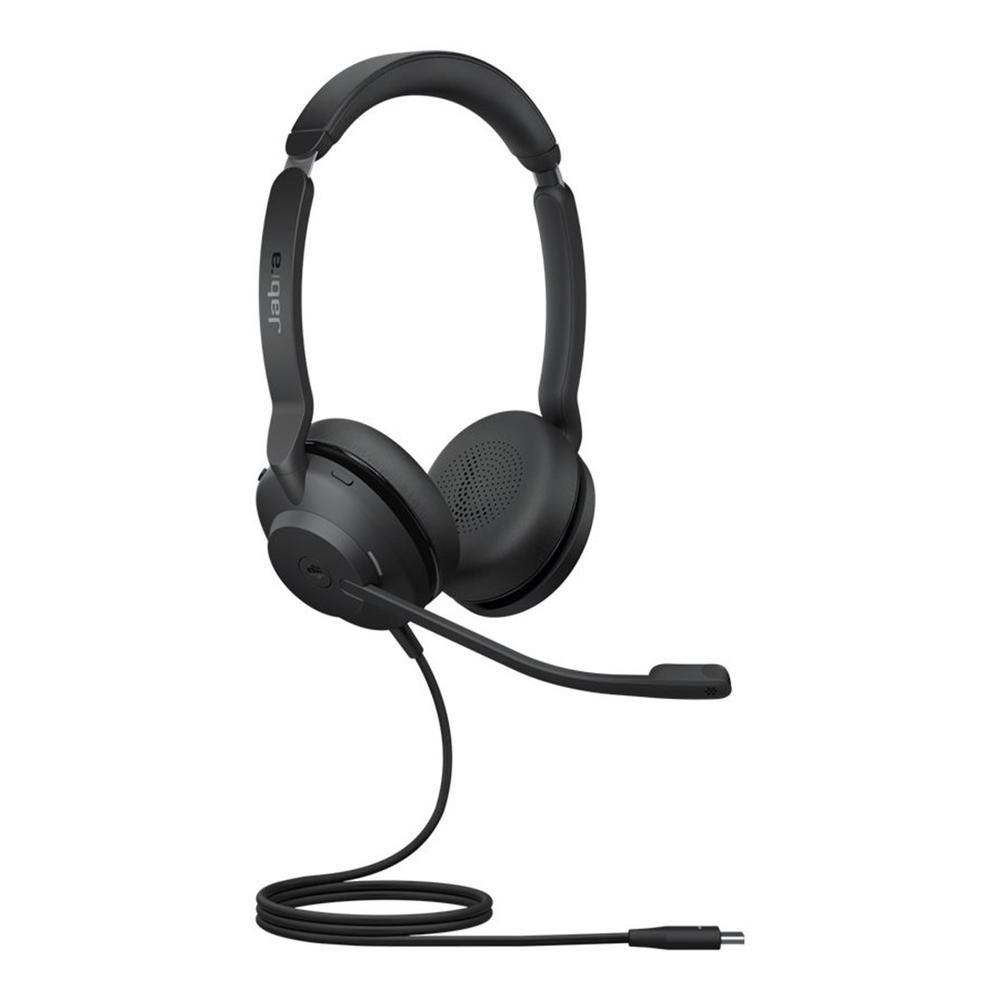 Headset JABRA Evolve2 30 SE MS (Binaural - Com fios - Supra-aural - Preto) — miniatura 3