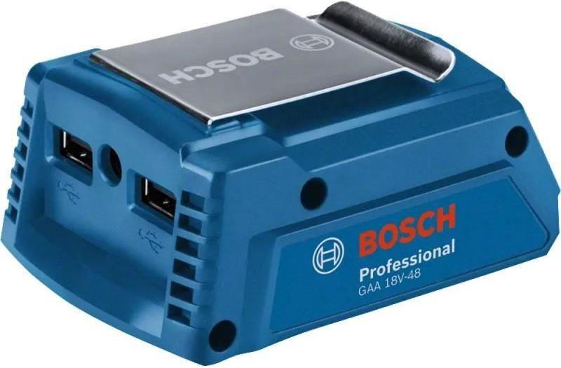 Carregador USB BOSCH GAA 18V-48 Professional (Azul e Vermelho)