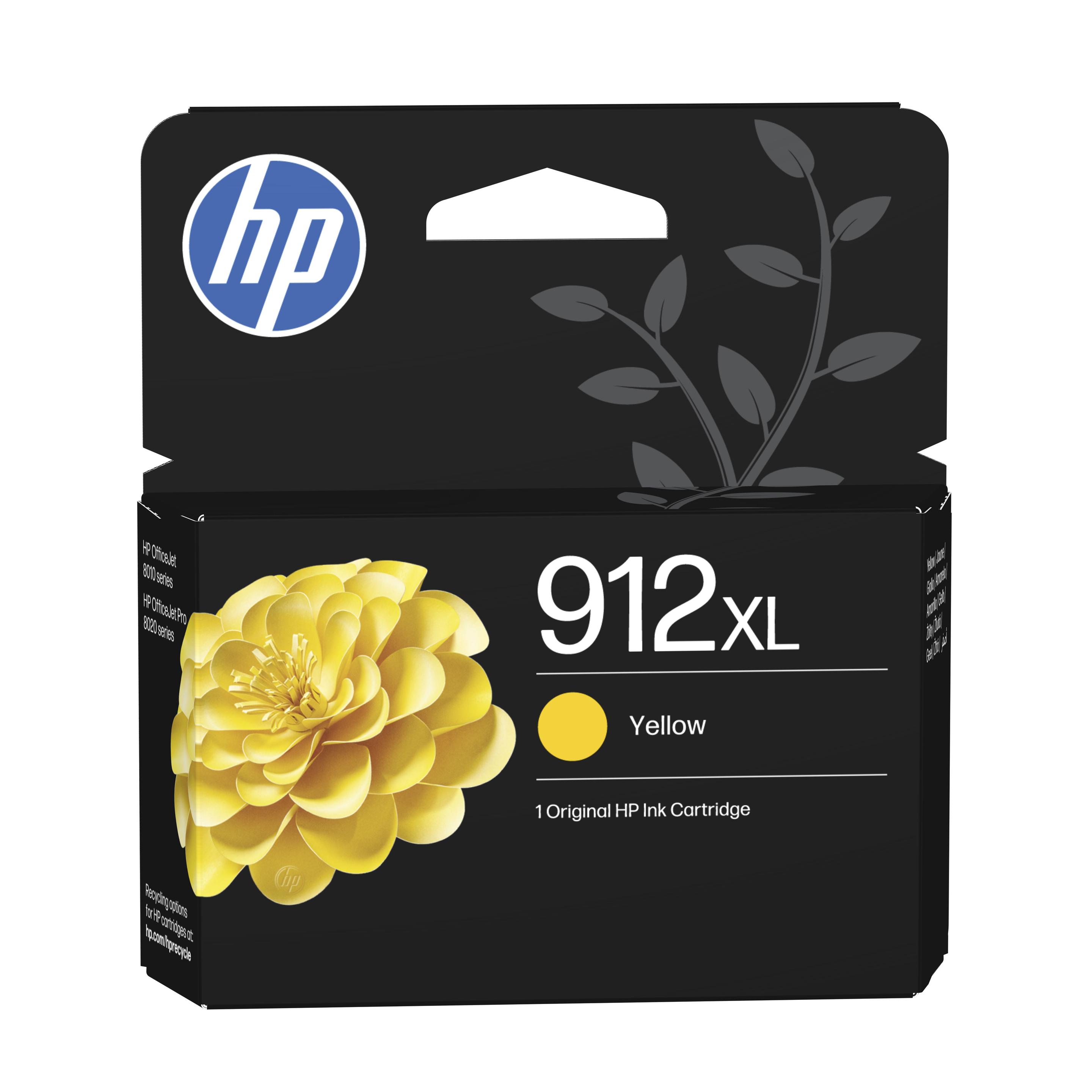 Tinteiro HP 912XL 3YL83AE (700 páginas - Amarelo)