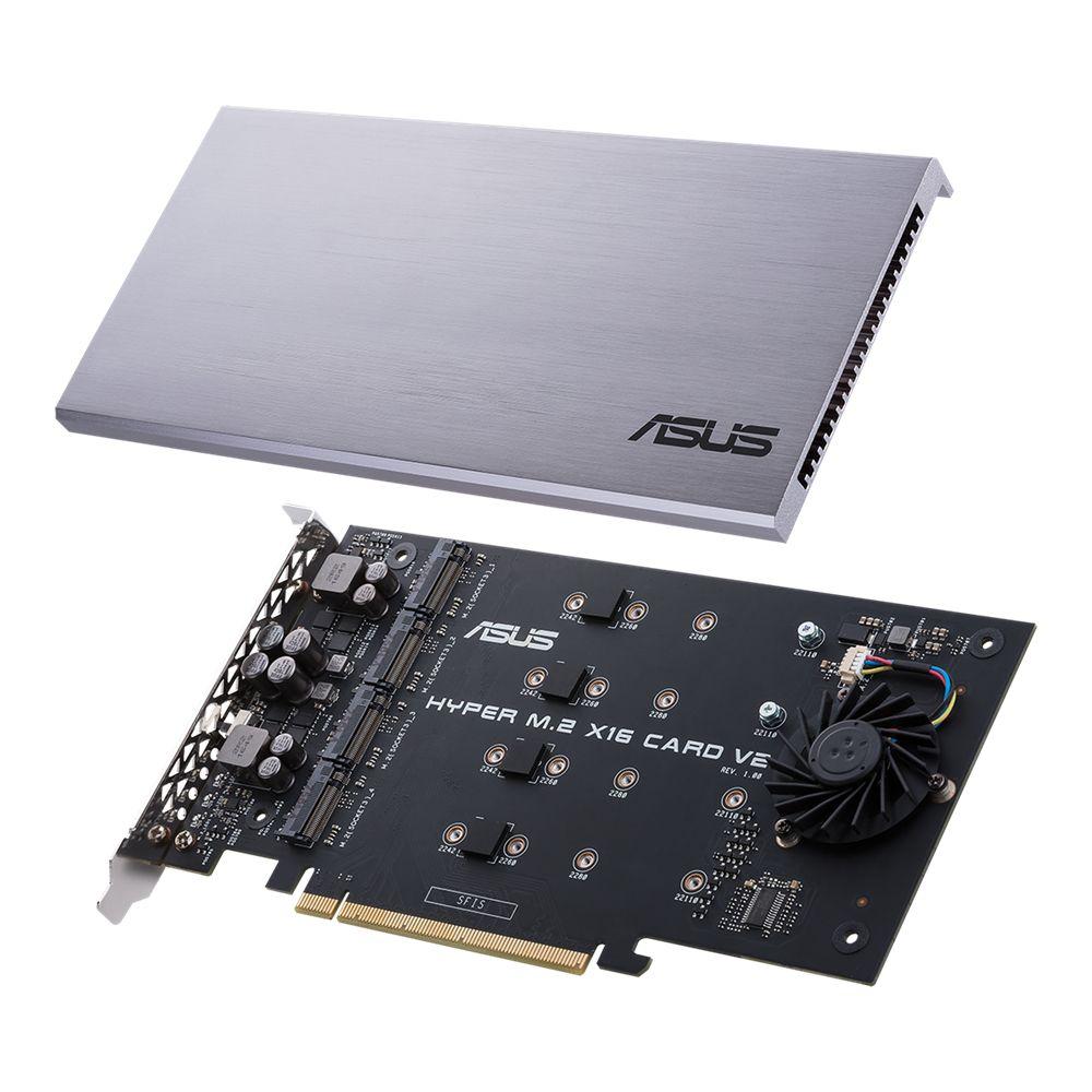 Placa Adaptadora ASUS Hyper M.2 X16 Card V2 (PCIe 3.0 - M.2)