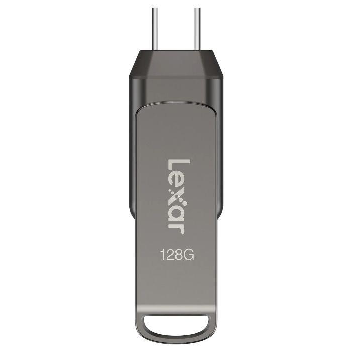 Pen USB LEXAR JumpDrive LJDD400128G-BNQNG (USB Tipo-C - 3.2 Gen 1 - Sleeve - Cinza), miniatura 3