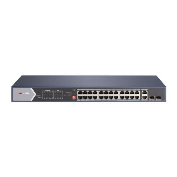 Switch Não Gerido HIKVISION DS-3E0528HP-E (Gigabit Ethernet - 56 Gbit/s - Azul) — miniatura 2
