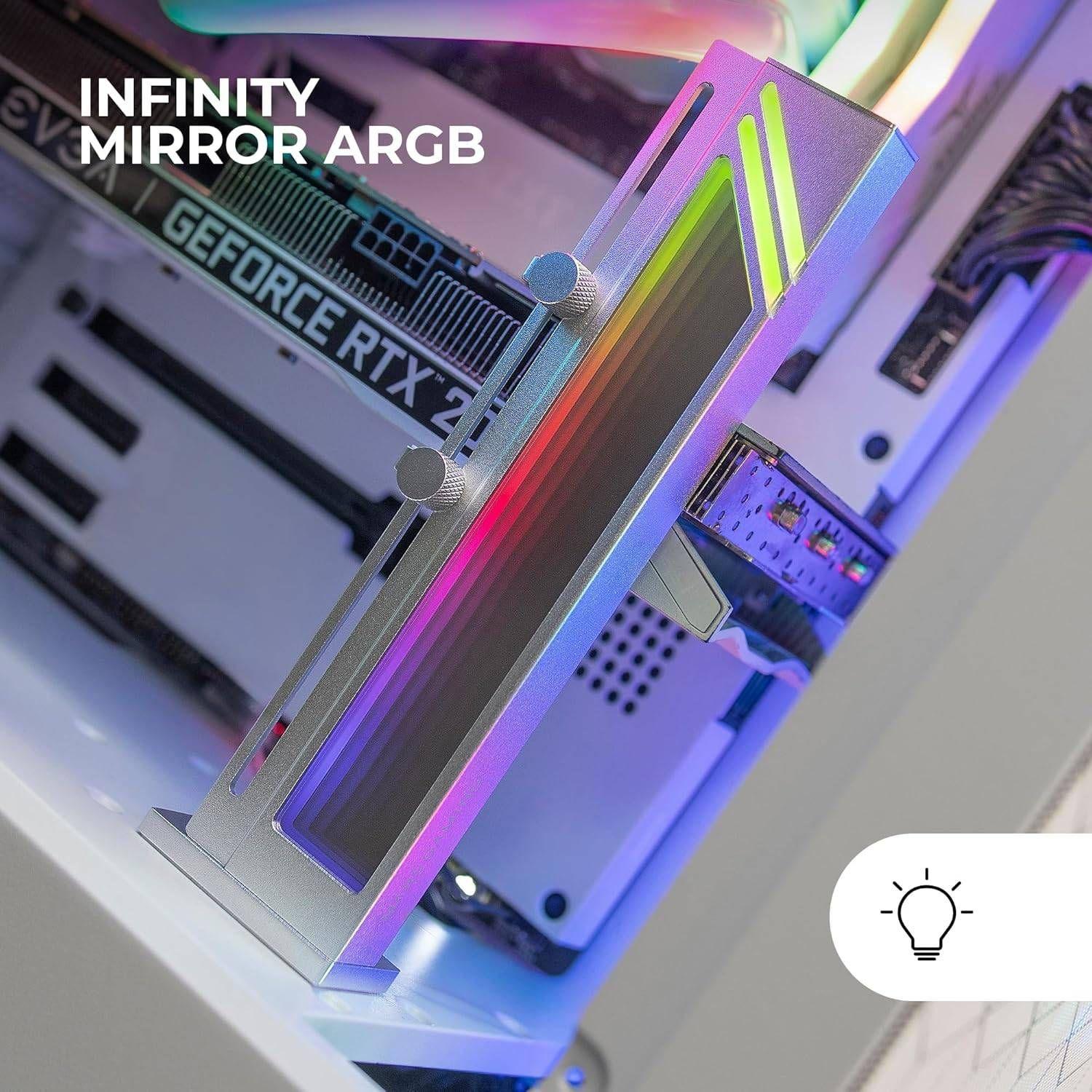 Suporte para Placa Gráfica MARS GAMING MCA-GCBW (Prateado) — miniatura 3