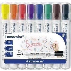Marcadores para Quadro Branco STAEDTLER Lumocolor 351 WP8 (Polipropileno - Multicor)