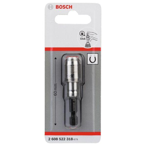 Porta-Bits Universal BOSCH 2608522318 One-Click (Encaixe 1/4" - 60 mm) — miniatura 2